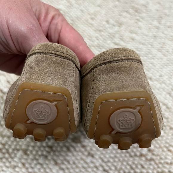 Born Nerona Tan Suede Loafers Driving Shoes Moccasins Size 6 - Picture 9 of 10